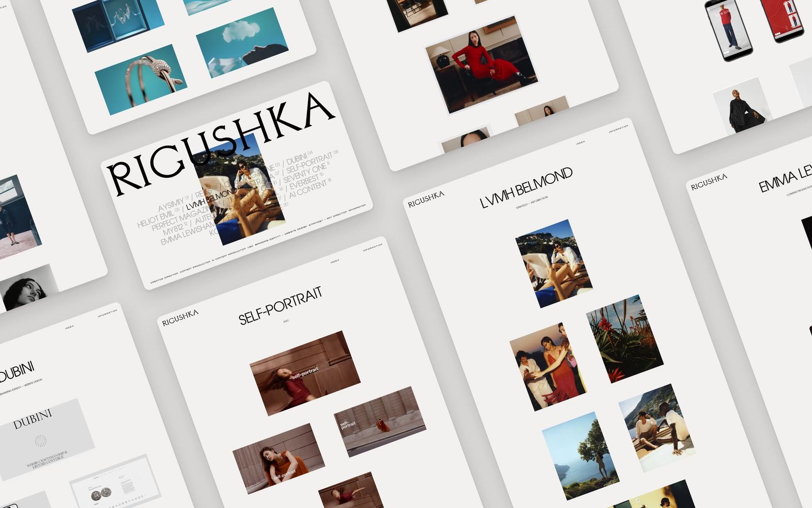 Сайт студии Rigushka